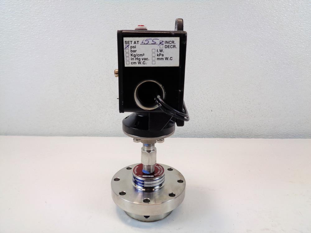 Ashcroft Pressure Switch B420V XFMFS with Stainless Diaphragm PW2.5J.3680